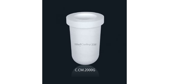 2000g Ceramic melting crucible