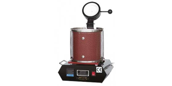 Electrical melting furnace for 1 kg - red