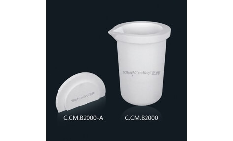 2kg Ceramic melting crucible