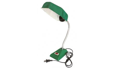 Green desk lamp