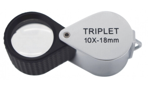 Jewelry loupe (10X-18 mm)