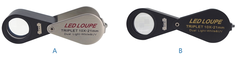 LED Jewelry loupe (10X-21 mm)