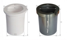 FI-F10 Induction melting crucible sets